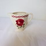 vintage milk jug of Badonviller model Germaine 220657