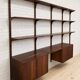 Rosewood Wall System by Poul Cadovius For Cado, 1960s.