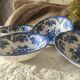 Set of 4 bowls in English porcelain Unicorn Tableware