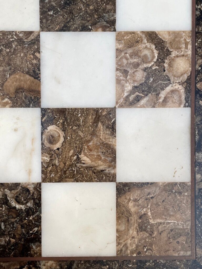 Marble chessboard