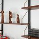 Modular shelving in teak veneer, Denmark, 1970s