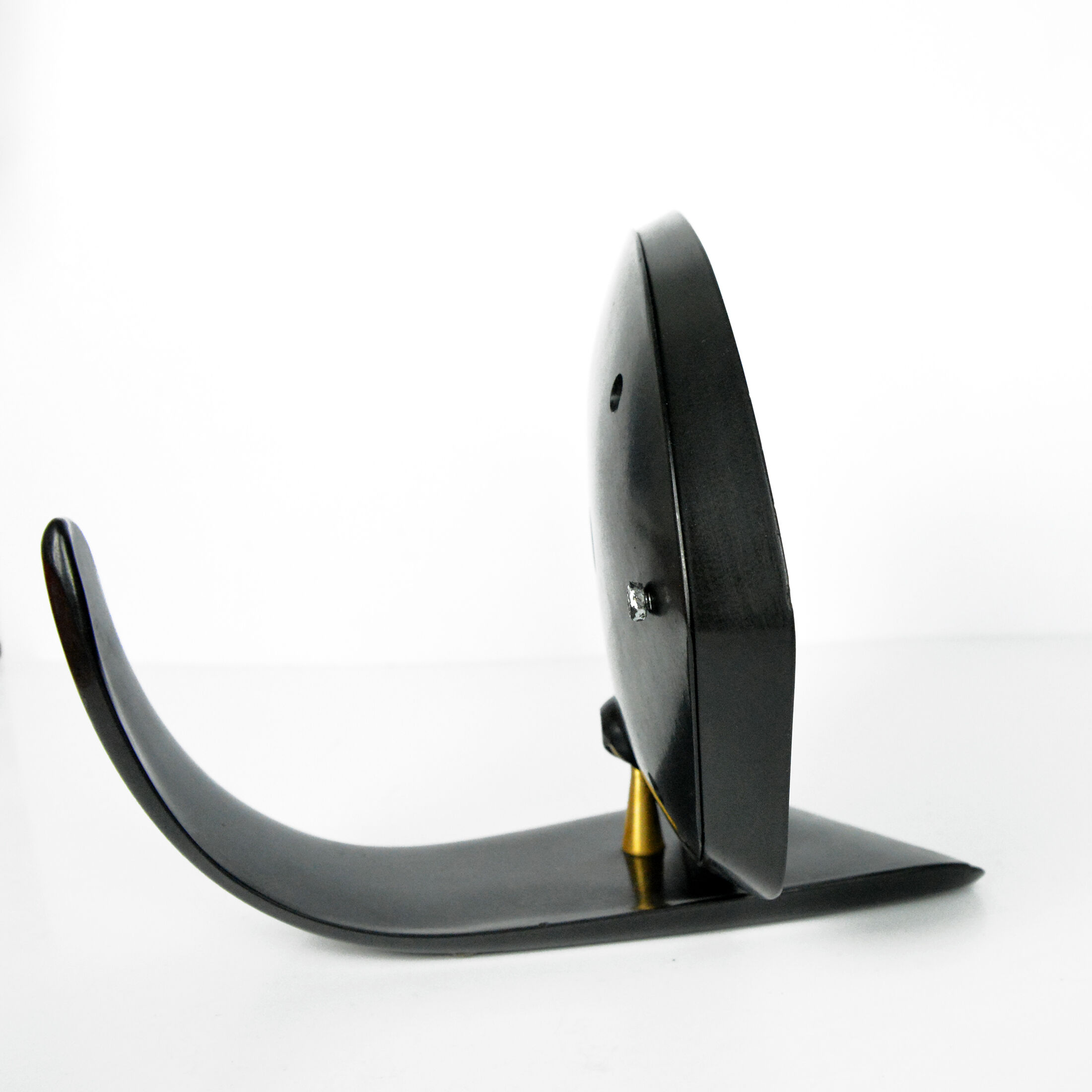 1950s bakelite mantel clock brusel czechoslovakia