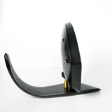 1950s bakelite mantel clock brusel czechoslovakia