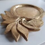 Plateau en bronze doré