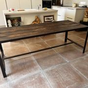 Table industrielle 200x79