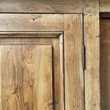 Oak showcase bookcase