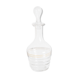 Golden vintage decanter
