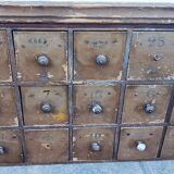 Workshop furniture with 30 drawers