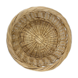 Round wicker basket 30cm