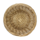 Round wicker basket 30cm