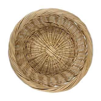 Round wicker basket 30cm