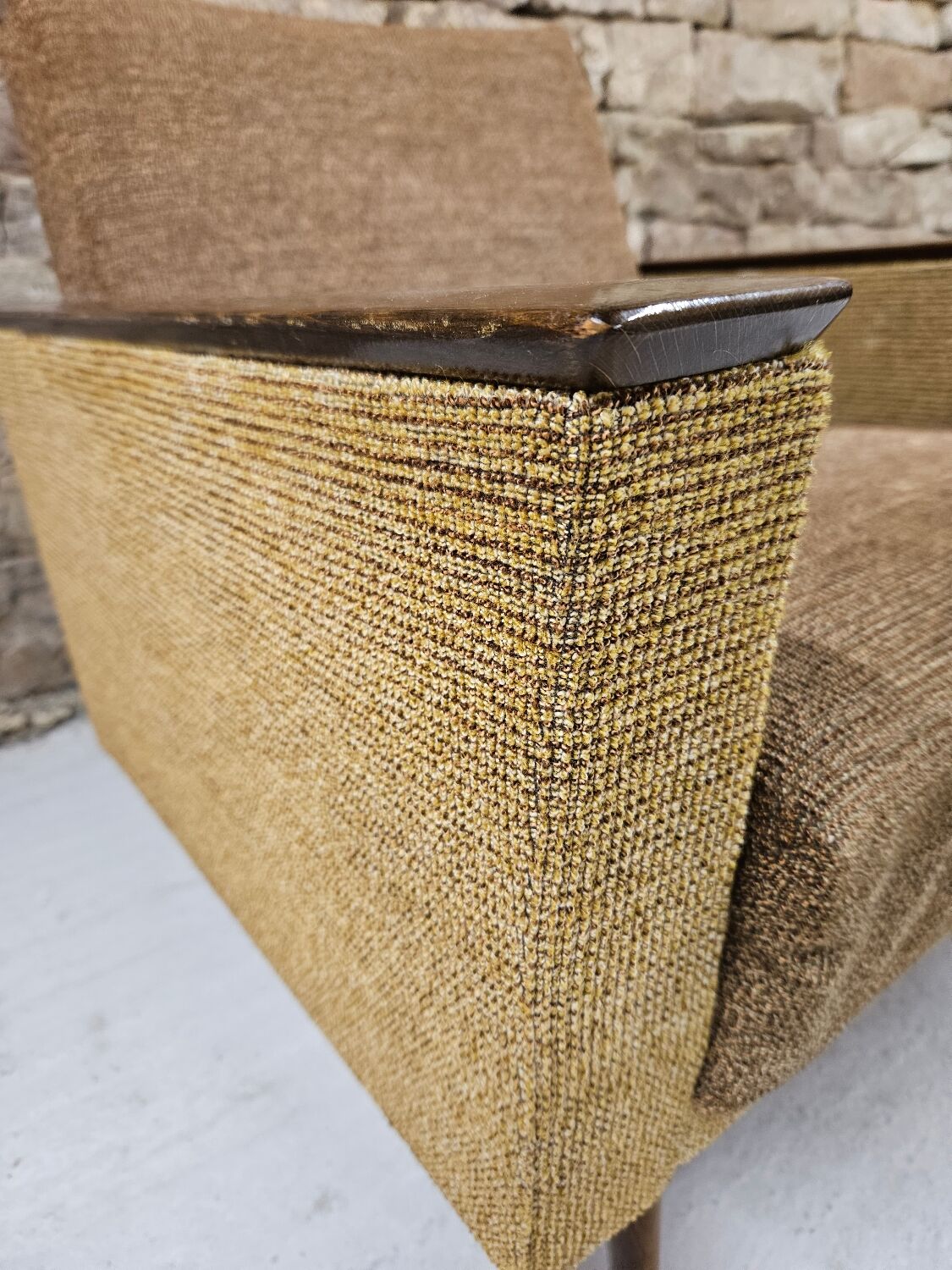 Compass feet armchair 1970s