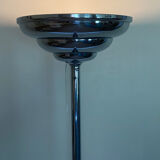 Floor lamp chrome metal