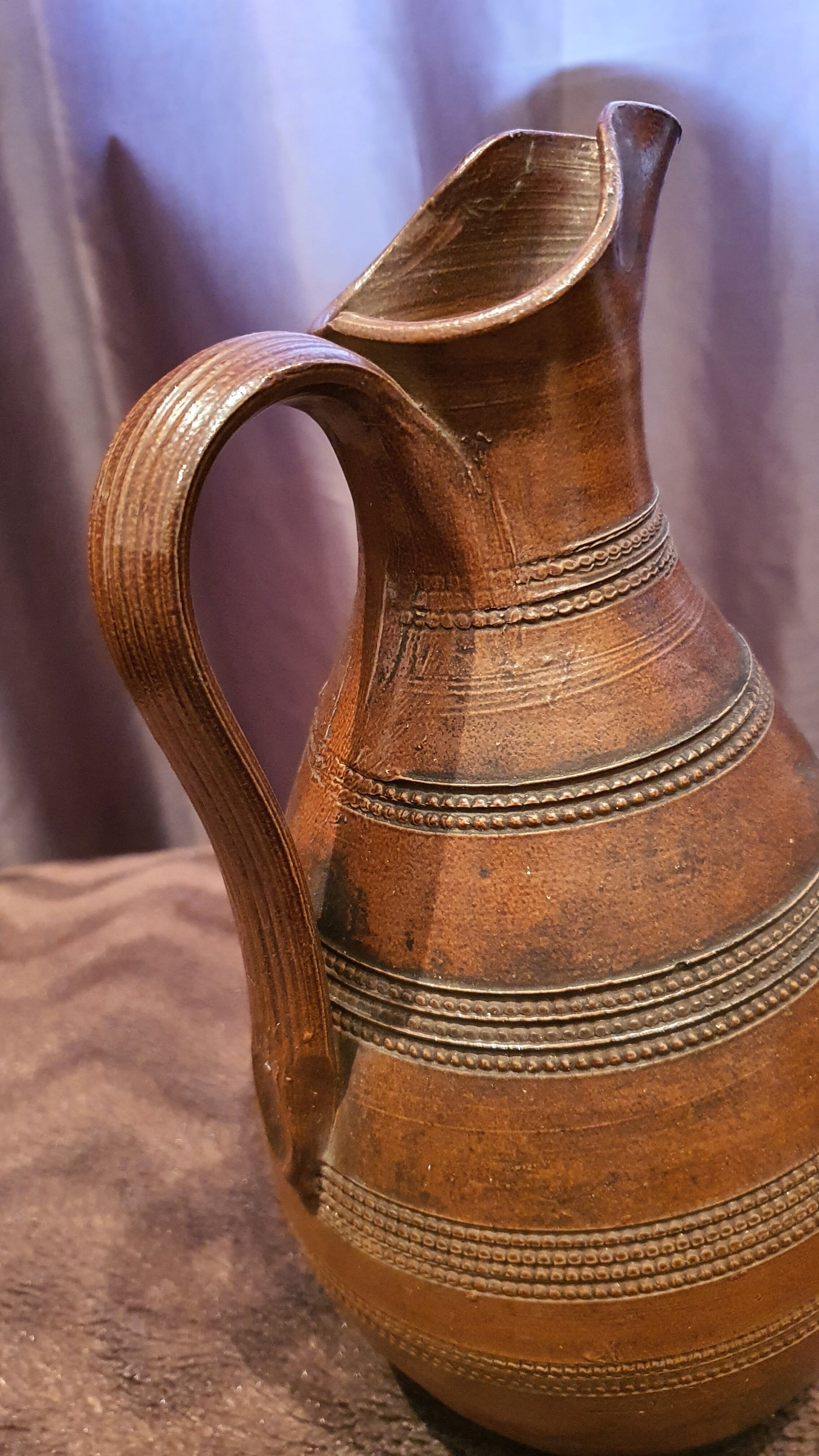 Terracotta jug