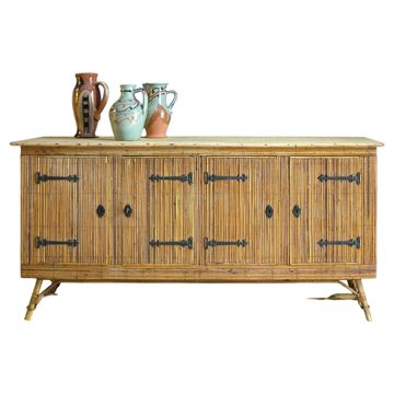 Bamboo Sideboard Adrien Audoux and Frida Minet