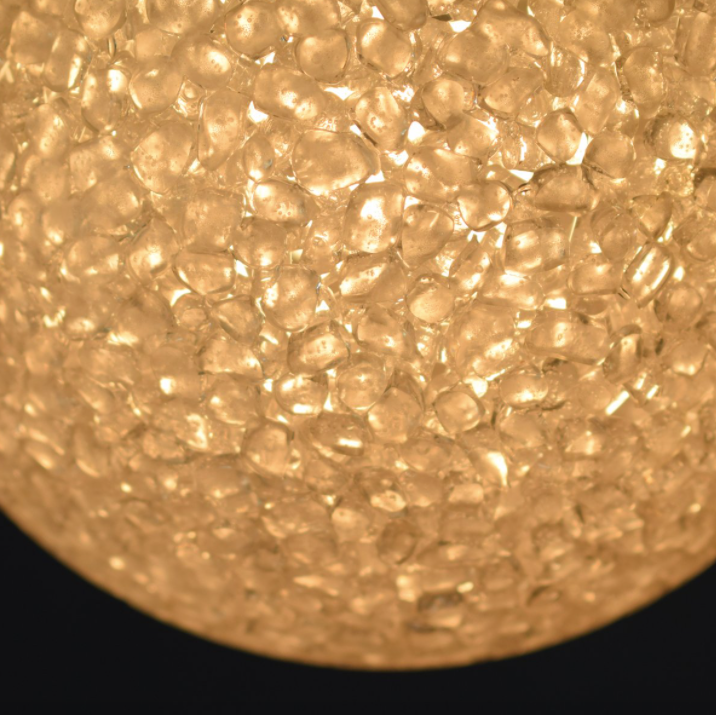 Vintage five-globe ceiling lamp 1960