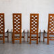 Ensemble de 4 chaises de salle à manger par Maison Regain