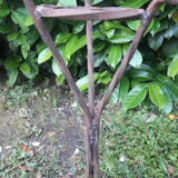 Plant holder h135cm vintage twisted iron