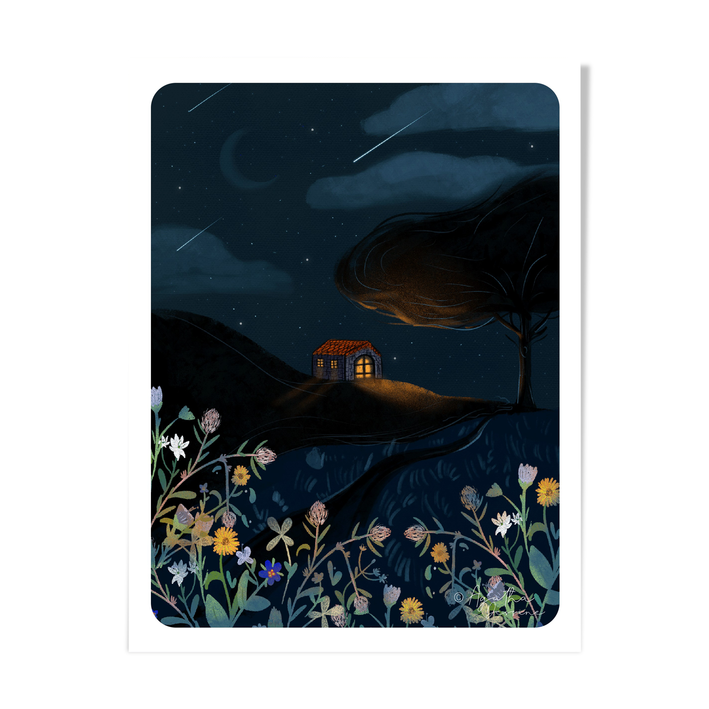 Illustration "Refuge 03" A4