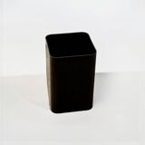 Iconic Kartell 4672 Dark Brown Plastic Paper Basket - Ufficio Tecnico Design
