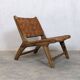 Deux fauteuils marocain en cuir