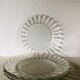 4 flat plates Duralex Oil Lesieur