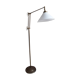 Articulated brass floor lamp