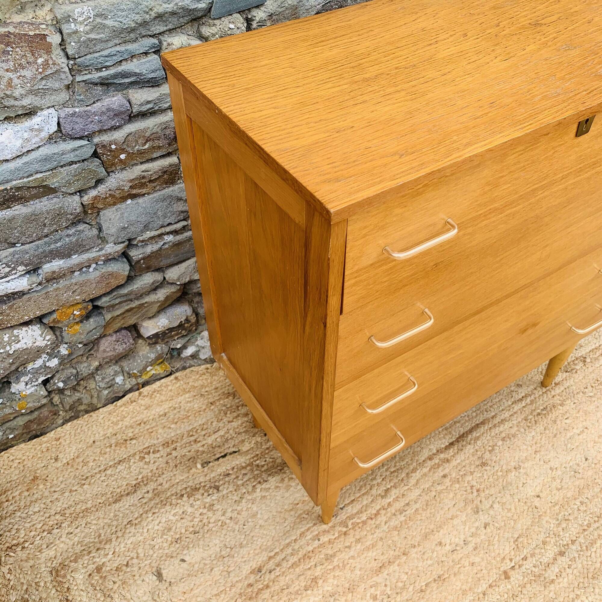 Vintage chest of drawers with 4 drawers – 1960s/70s