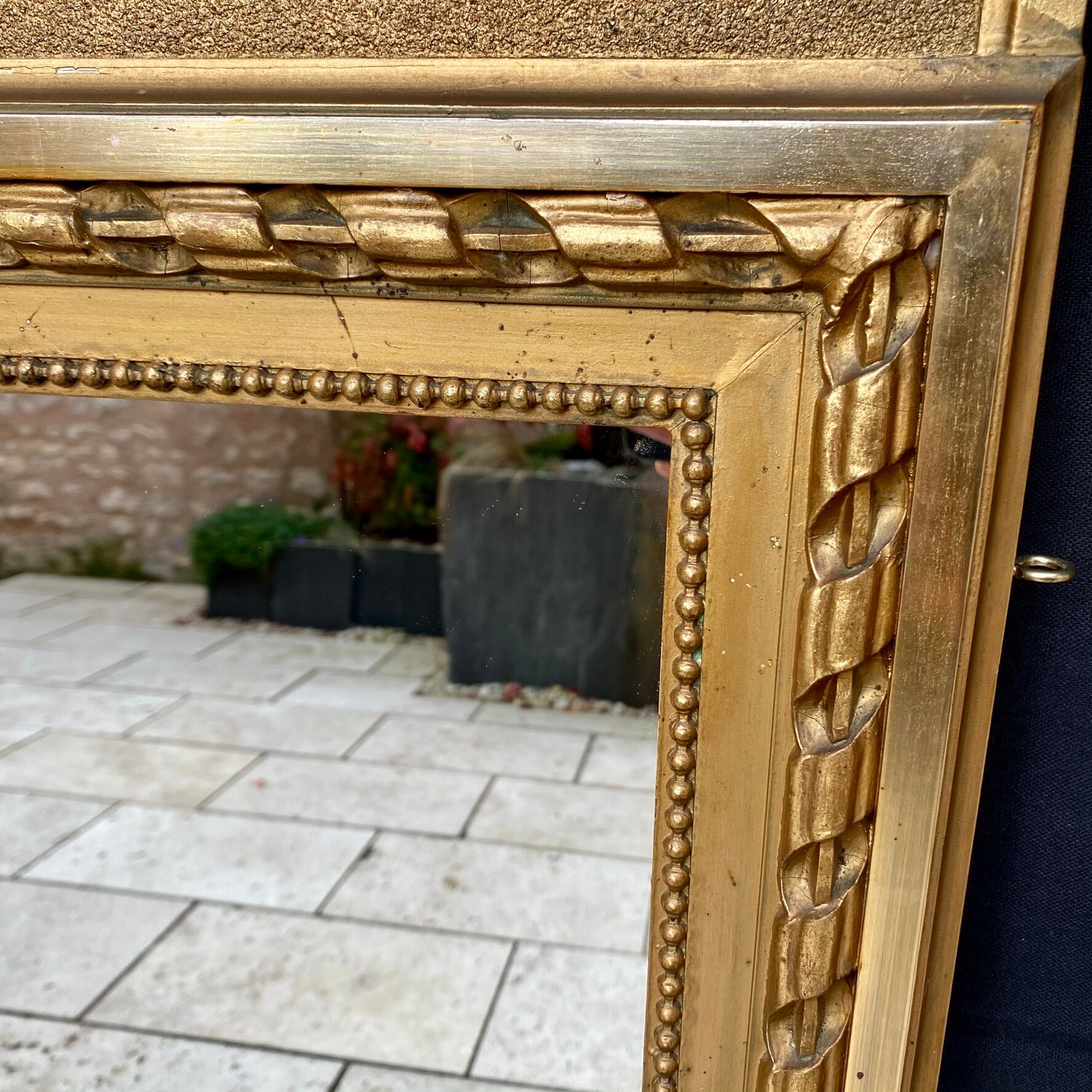 Louis XVI style Trumeau style mirror