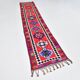 2x12 Colorful Geometric Vintage Runner Rug, 73x373Cm