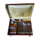 Silver metal housewife model of the 50s in her box