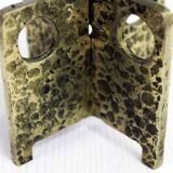 Brutalist candle holder 60s