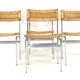 Set of 4 dining chairs 'Wehl' - japandi - wabi-sabi style
