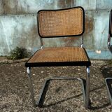 Set of 4 Cesca chairs by Marcel Breuer