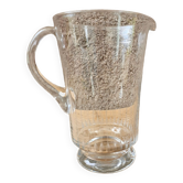 Cruche à eau en cristal vintage