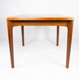 Dining table with extentions in teak designed by Henning Kjærnulf from the 1960s.