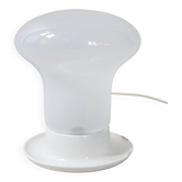 Lampe italienne en verre et céramique, 1960