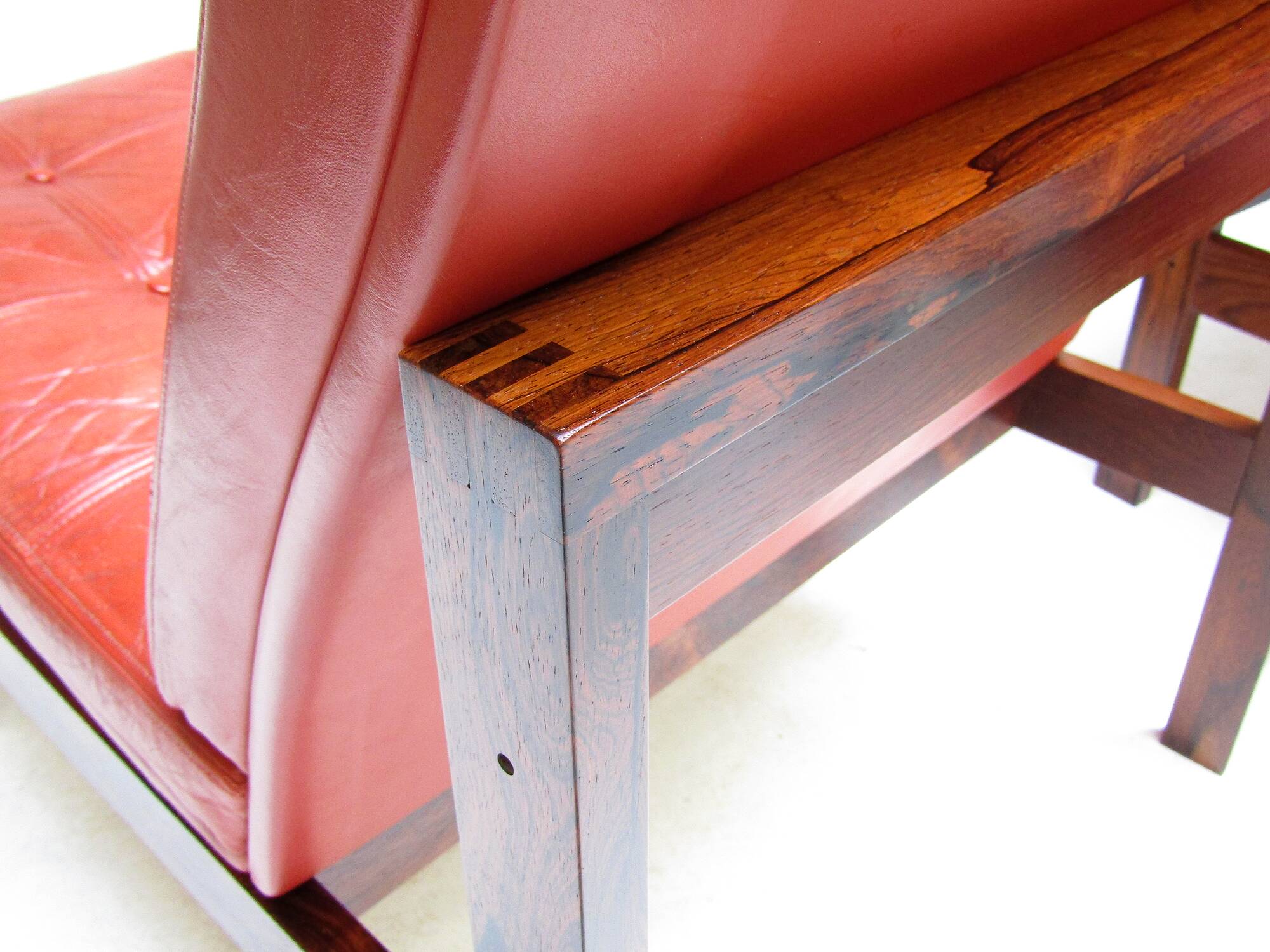 Two Danish Rosewood Lounge Chairs by Ole Knudsen For France & Son