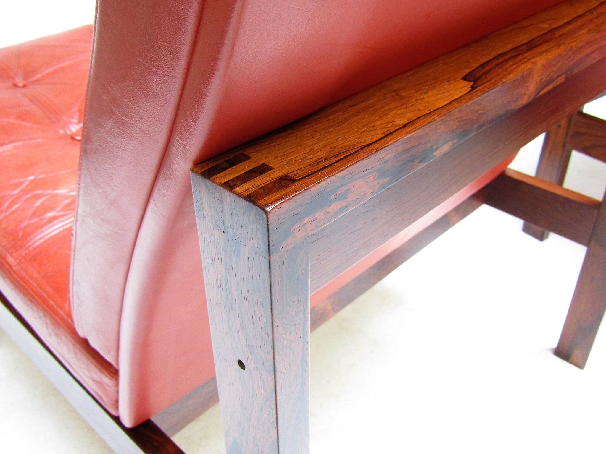 Two Danish Rosewood Lounge Chairs by Ole Knudsen For France & Son