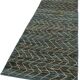 Handmade Tribal Decorative 90 cm x 290 cm Blue Wool Runner Carpet