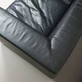 Wittmann leather sofa Camin by Paolo Piva