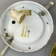70s Fischer Leuchten Plafoniere ceiling lamp glass space design lamp 70s