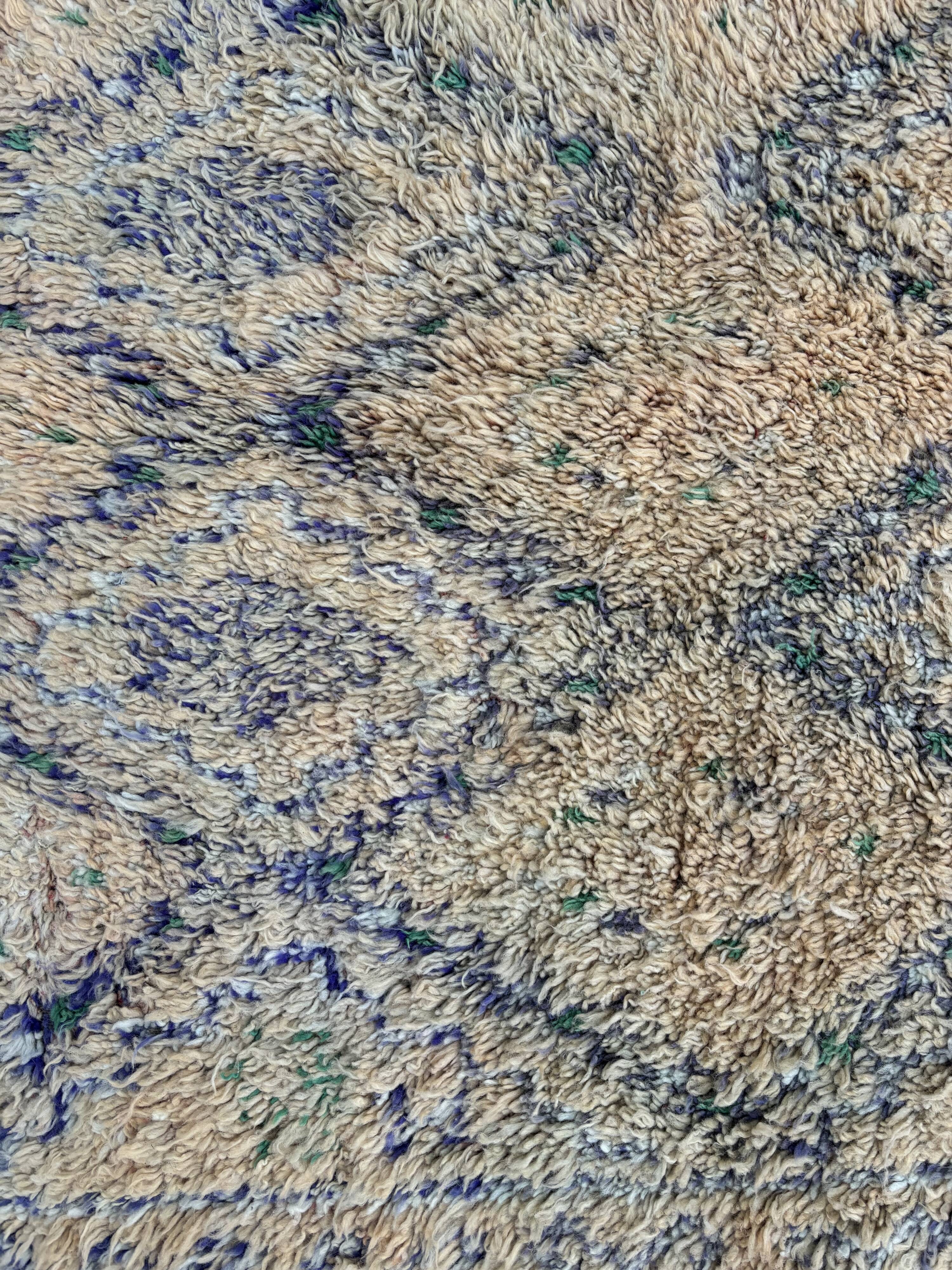 large old beni m'guild berber rug