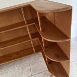 Corner bookcase shelf from the 60s ART DECO