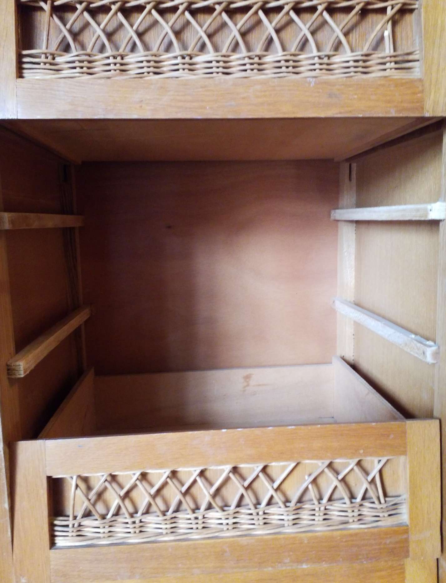Rattan cabinet