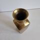 Pretty little vintage Art Deco brass soliflore vase.