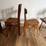 Set of 4 mismatched chairs