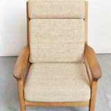 Juul Kristensen Highback Chair & Holstebro Ottoman
