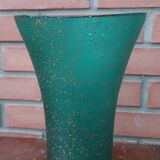 Glass paste effect vase
