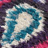 Vintage azilal berber carpet 75x160 cm